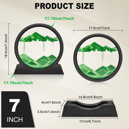 SANDSOUL | Reloj de Arena ANTIESTRES 3D