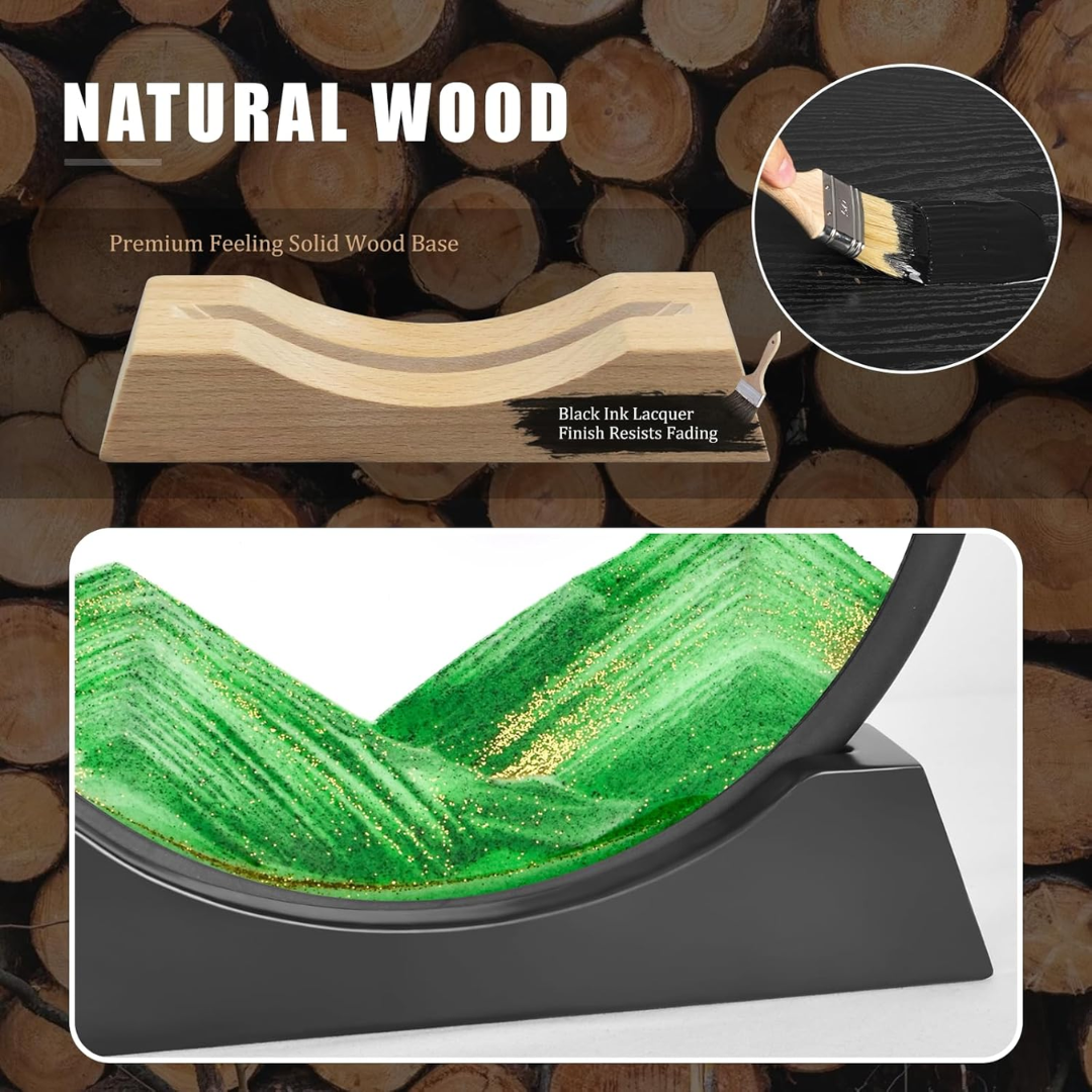 SANDSOUL | Reloj de Arena ANTIESTRES 3D